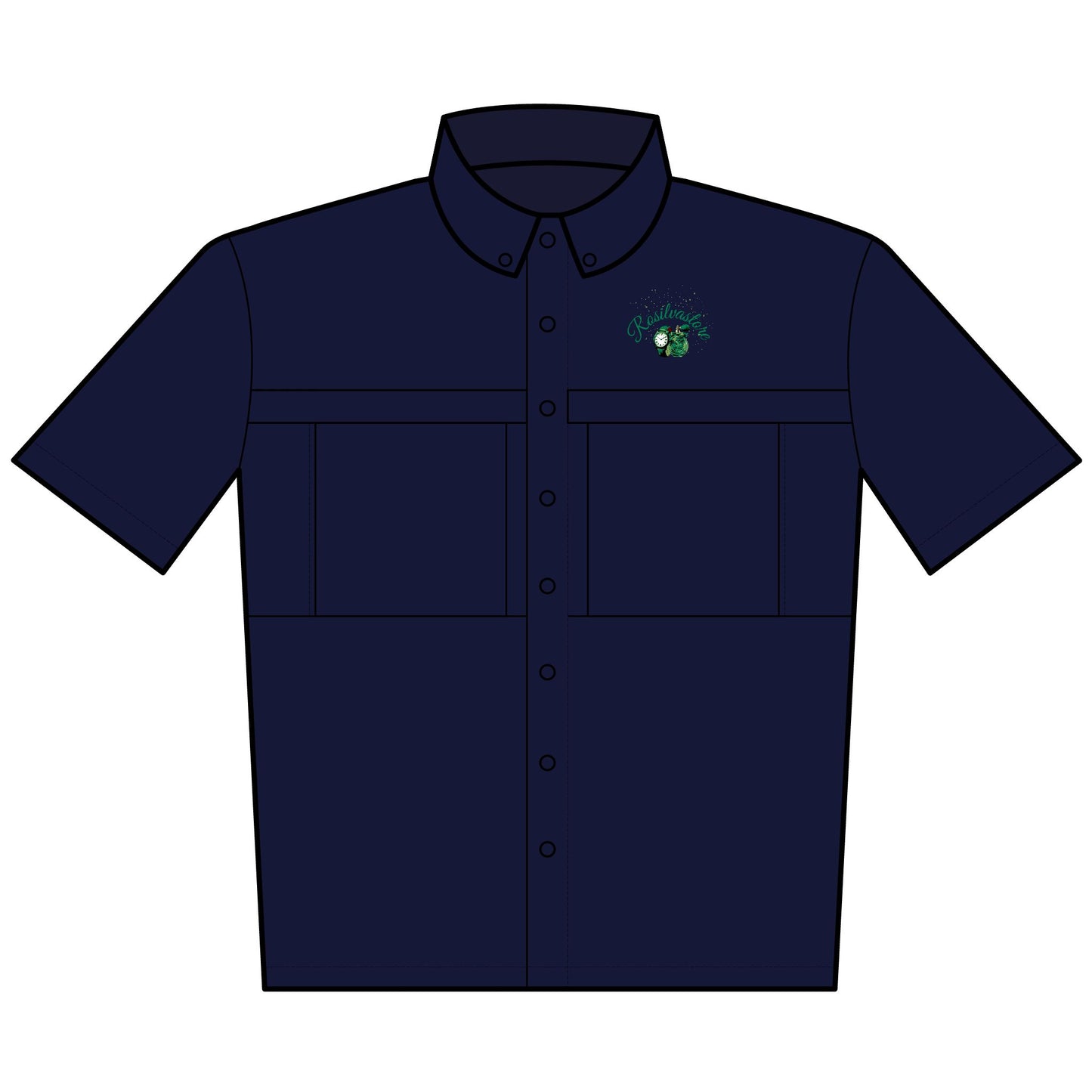 Port Authority® Unisex Short Sleeve UV Daybreak Shirt (Embroidery)