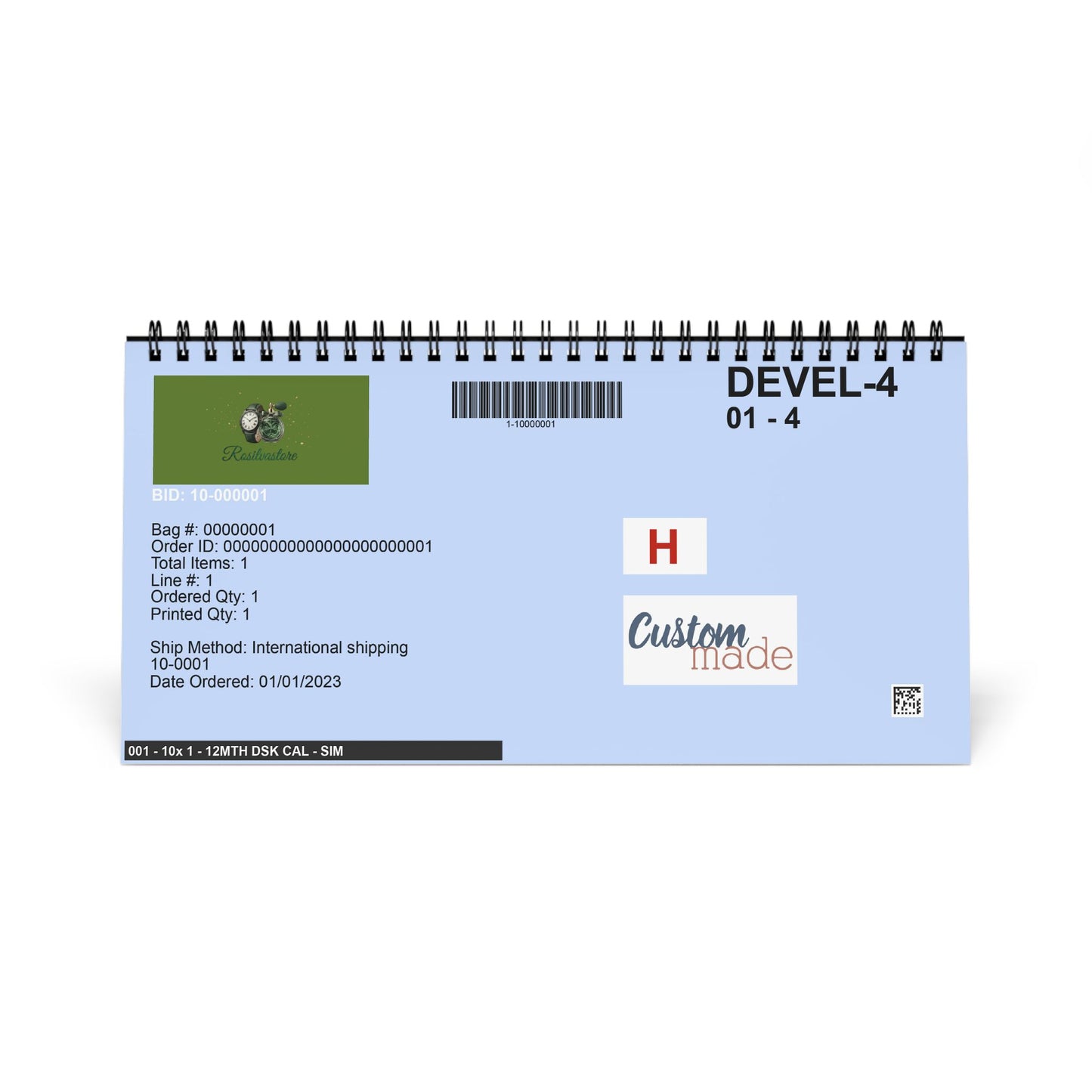 Desktop Calendar (2026 grid)