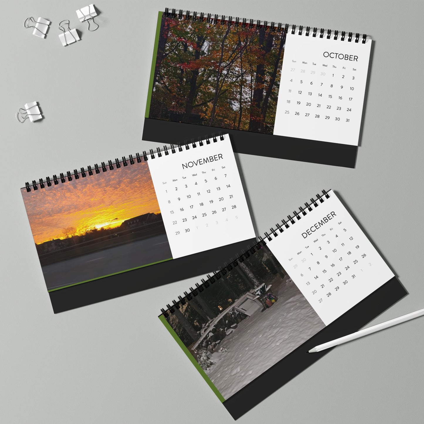 Desktop Calendar (2026 grid)