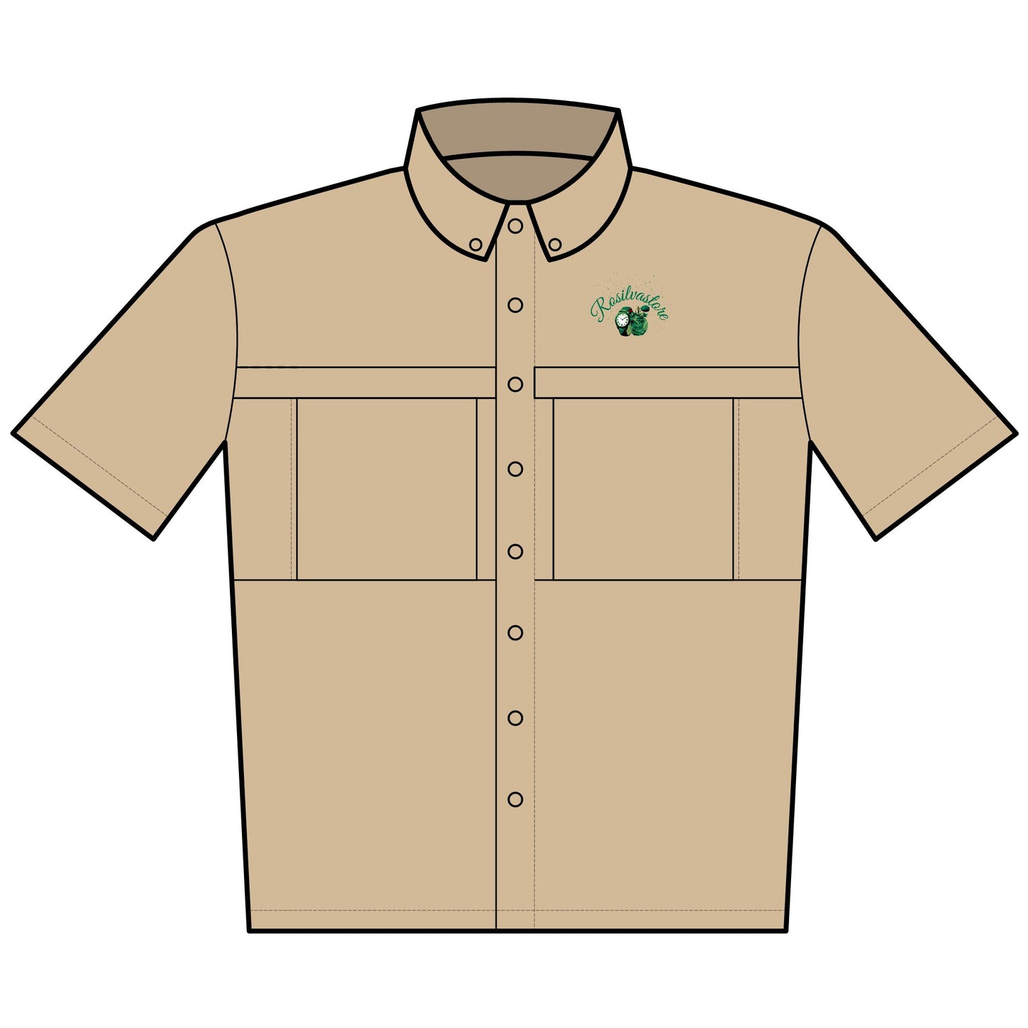 Port Authority® Unisex Short Sleeve UV Daybreak Shirt (Embroidery)