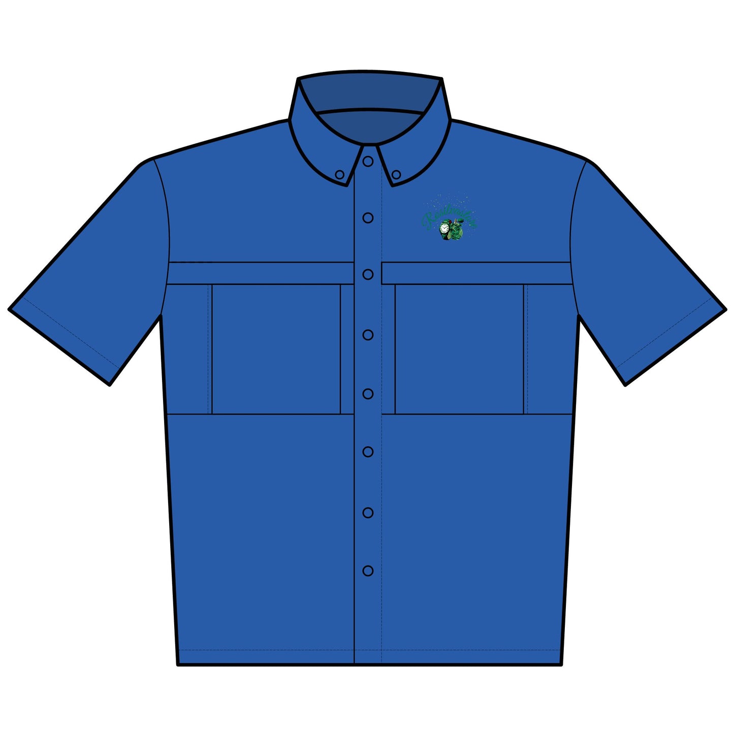 Port Authority® Unisex Short Sleeve UV Daybreak Shirt (Embroidery)