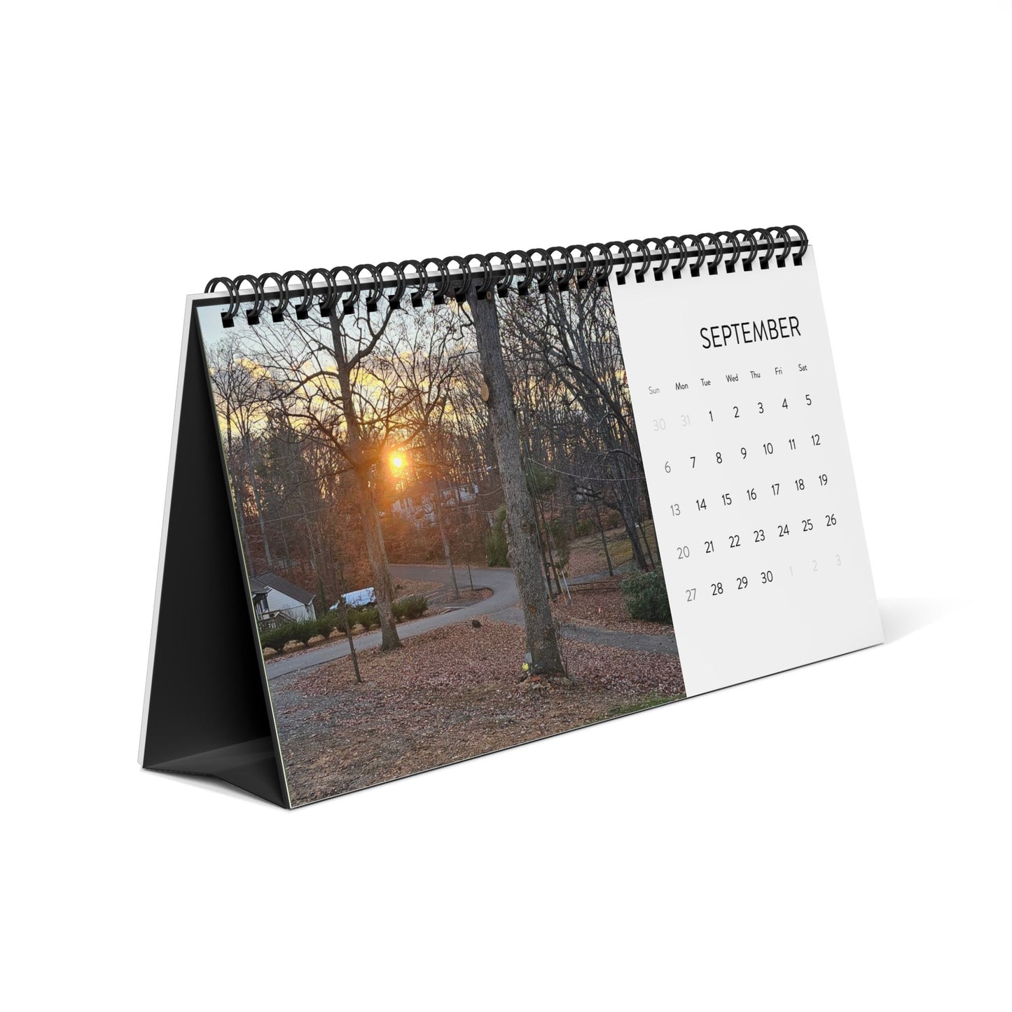 Desktop Calendar (2026 grid)